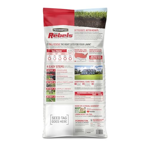 Pennington The Rebels Tall Fescue Grass Seed Mix 40 lb