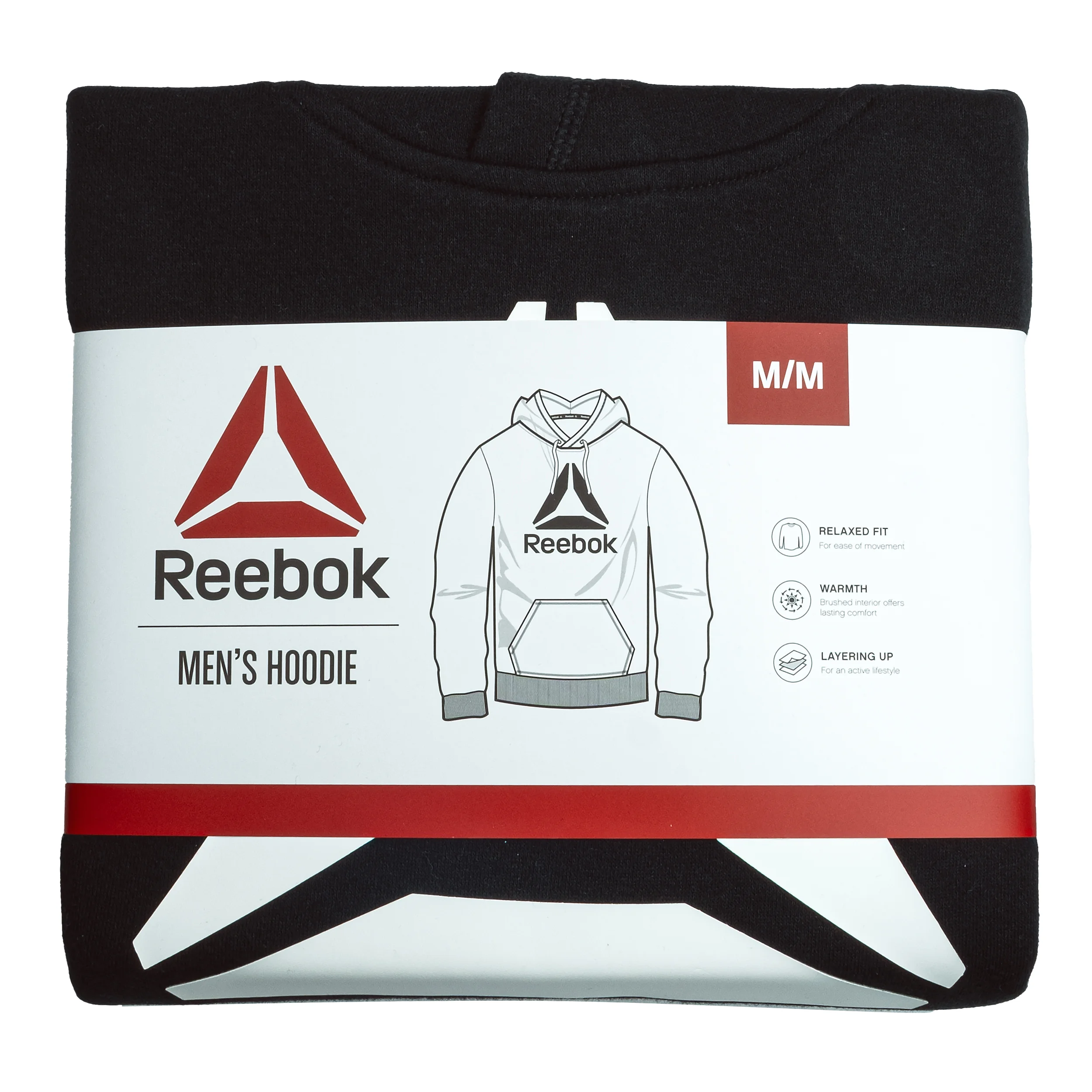 Reebok Men's Delta Logo Hoodie, Sizes S-3XL