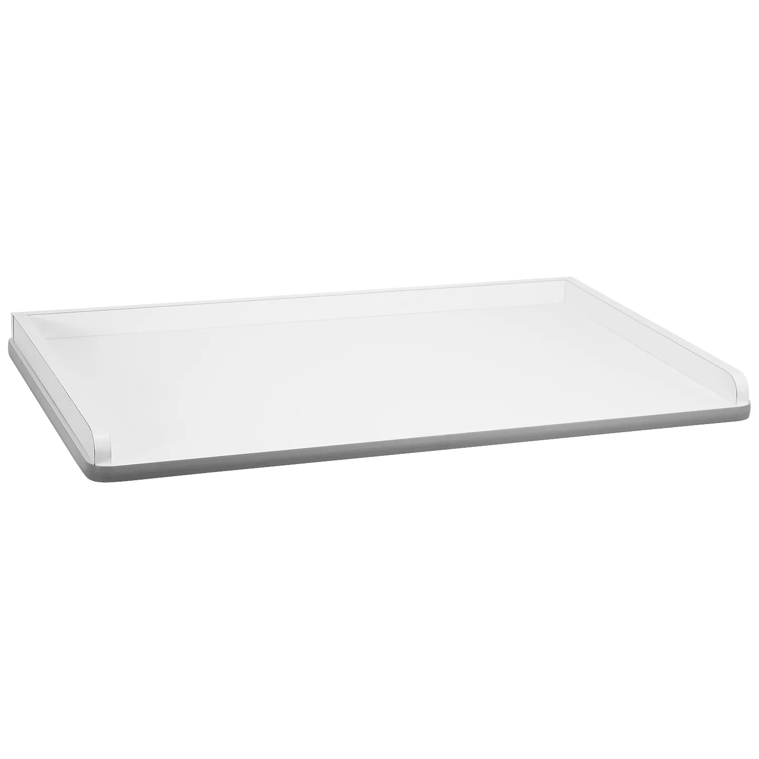 Countertop for Washer Dryer - Splash Proof Laminate Top with T-mold Bumper Edge and Edge Rails - 30