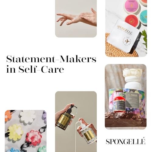 Spongellé Gingerbread Gift Set Body Wash Infused Buffers, Sugar & Spice