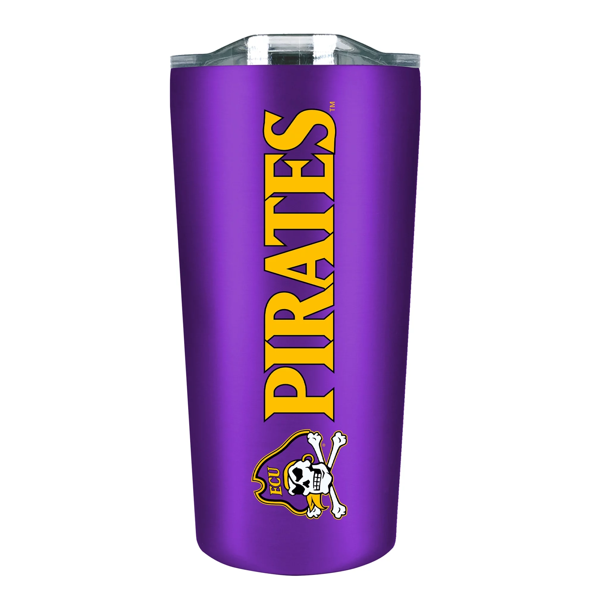 ECU Pirates 18oz. Stainless Steel Soft Touch Tumbler