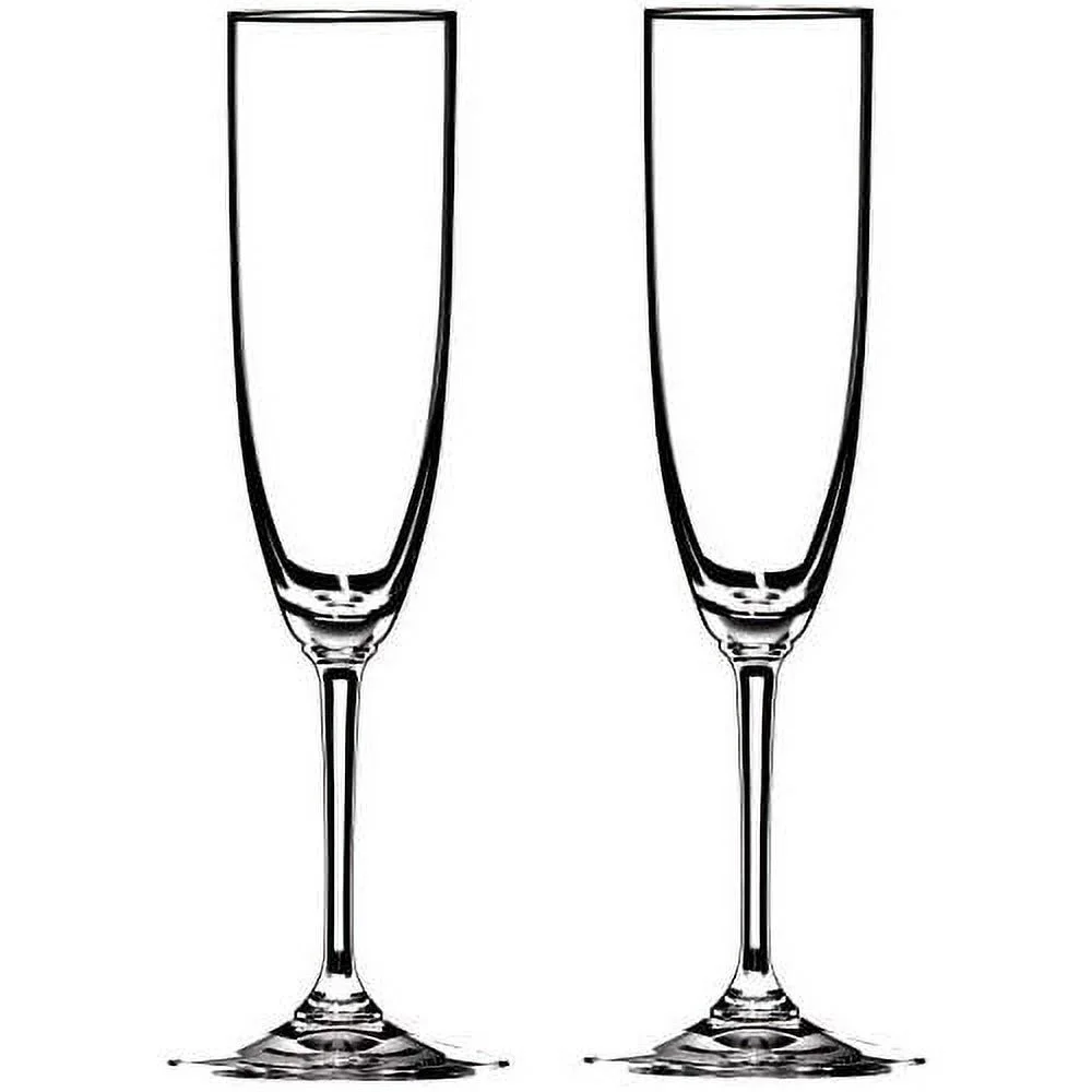 Vinum Crystal Champagne Flute, Set Of 4