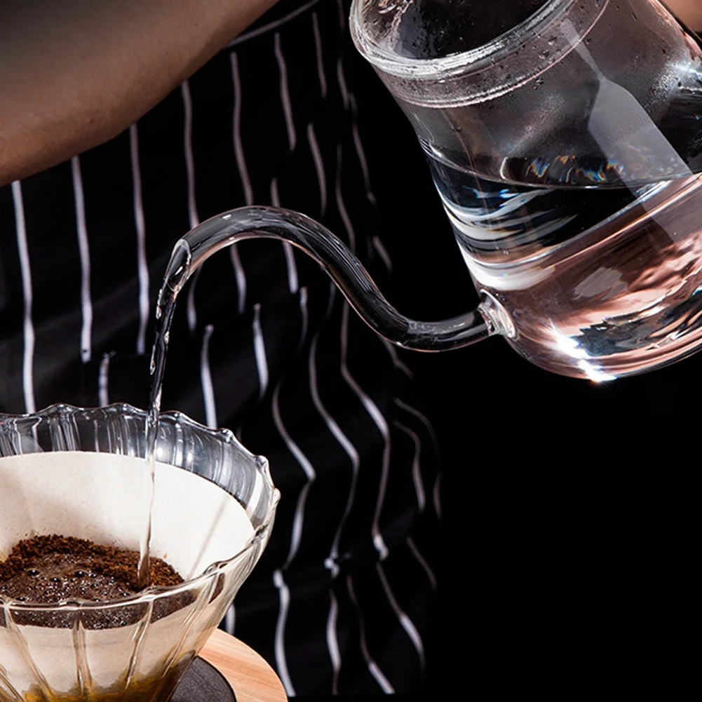 Coffee Kettle - VIFER 600ML Gooseneck Kettle Tea Pour Over Kettle Coffee Dripper Pot