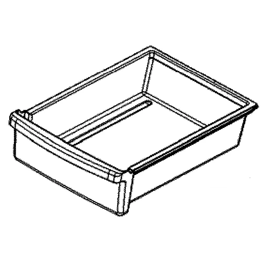 Daewoo 3011180600 Refrigerator Chilled Drawer Genuine Original Equipment Manufacturer (OEM) Part