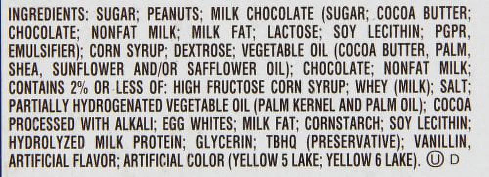 Reese's Fast Break Candy Bar, 3.5 Ounce (InnerPack of 18)