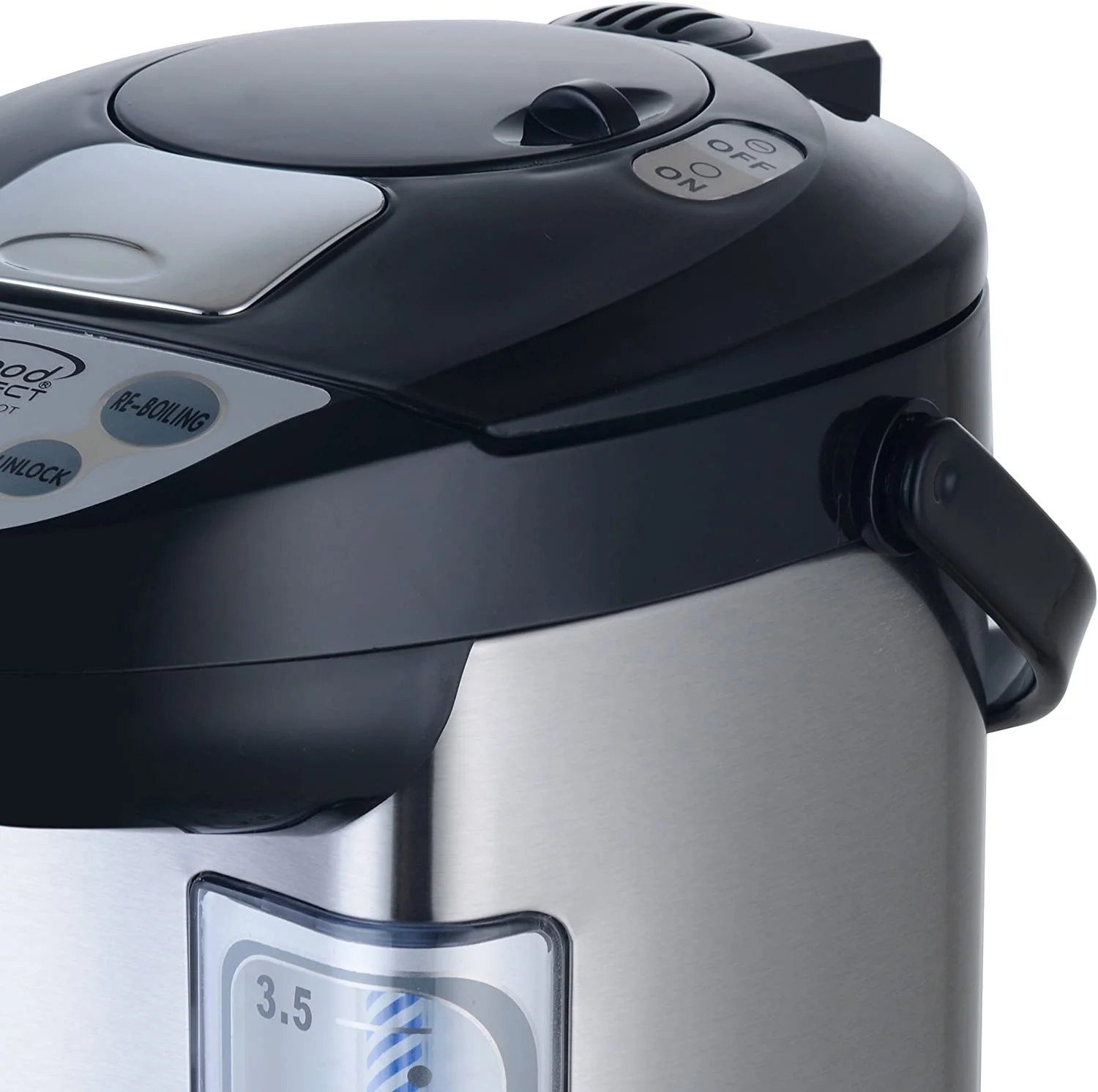 Electric Instant Hot Water Dispenser, 4-Liter, Stainless Steel