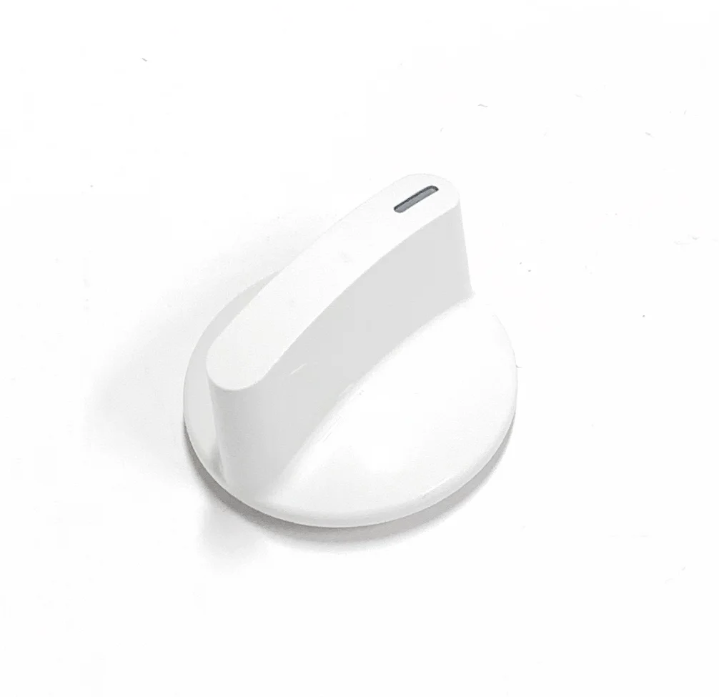 OEM GE Dryer White Knob Originally Shipped With NBXR333EG0WW, NWXR483EG0WW