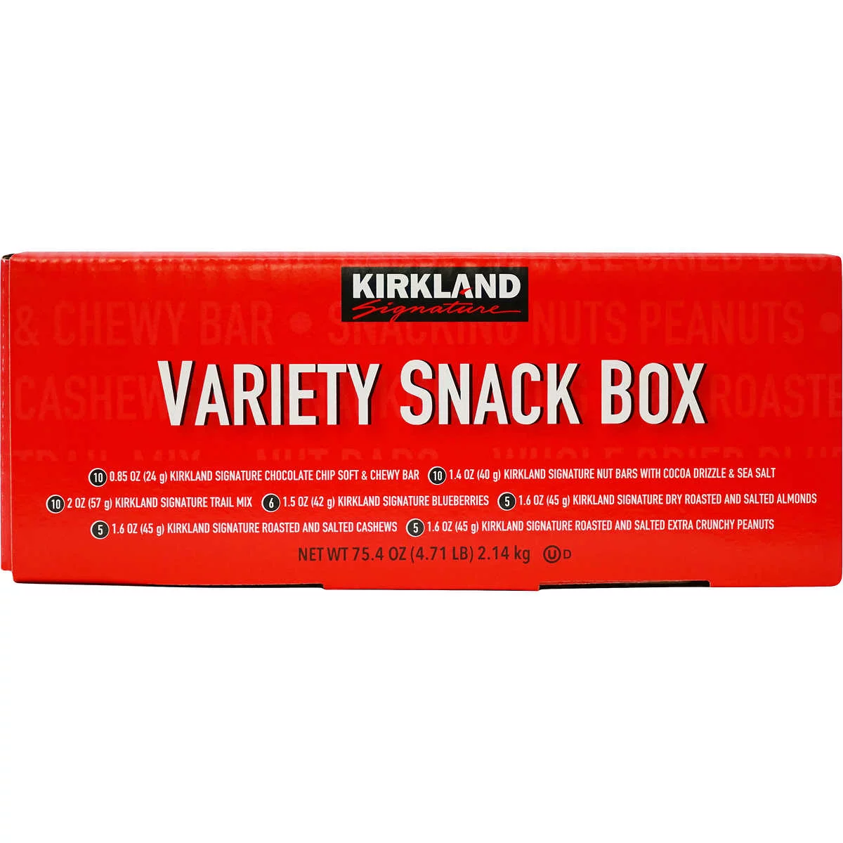 Kirkland Signature Variety Snack Box, 51 Count (4.71 Pounds)