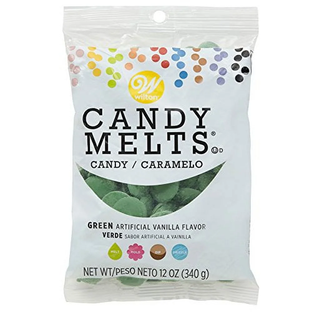 Wilton Dark Green Candy Melts Candy, 12 oz.