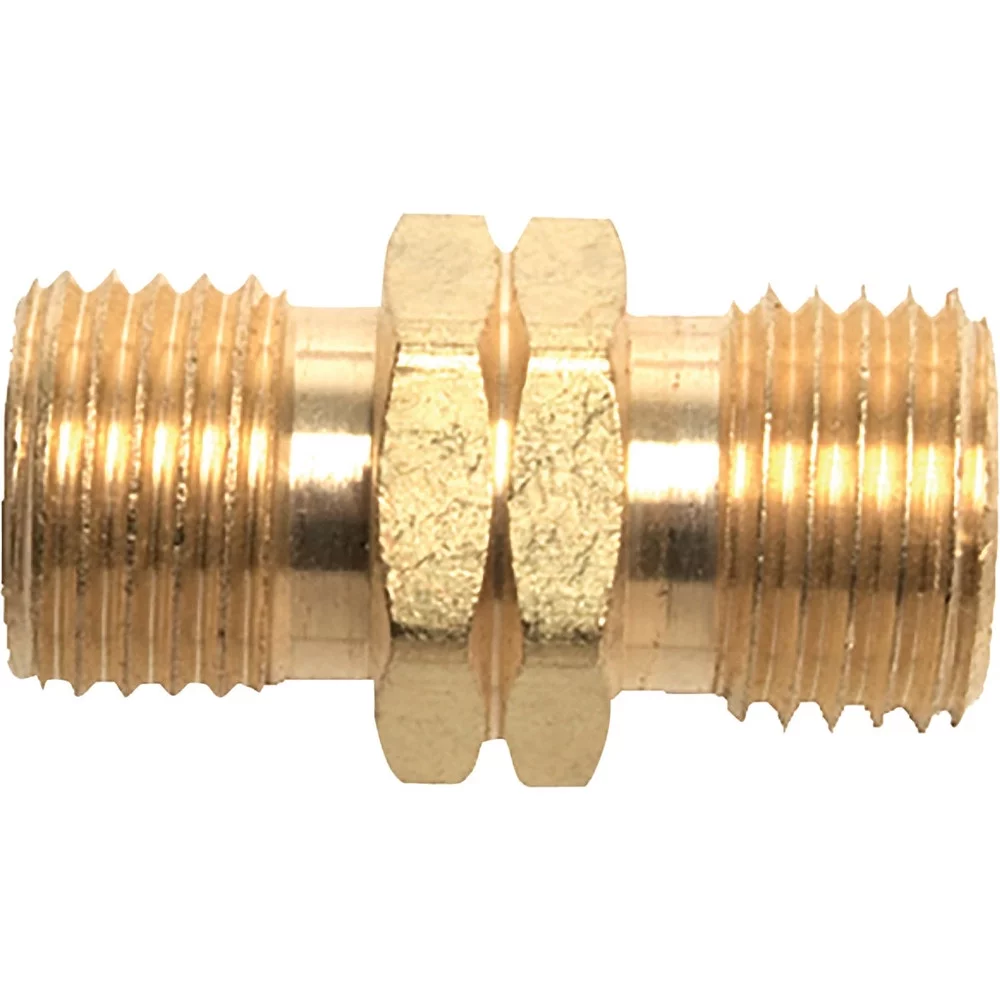 MR. HEATER 9-16 In. LHMT x 9-16 In. LHMT Brass Male Pipe Fitting F276154 F276154 424994