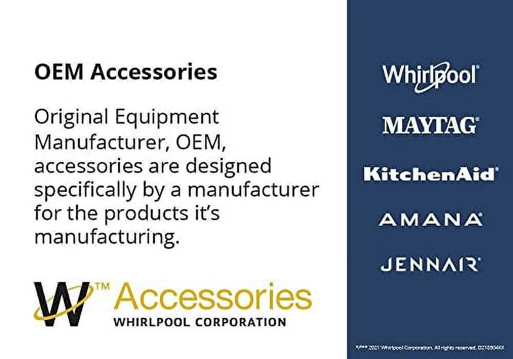 Whirlpool W10842586 Filler-Spacer Kit