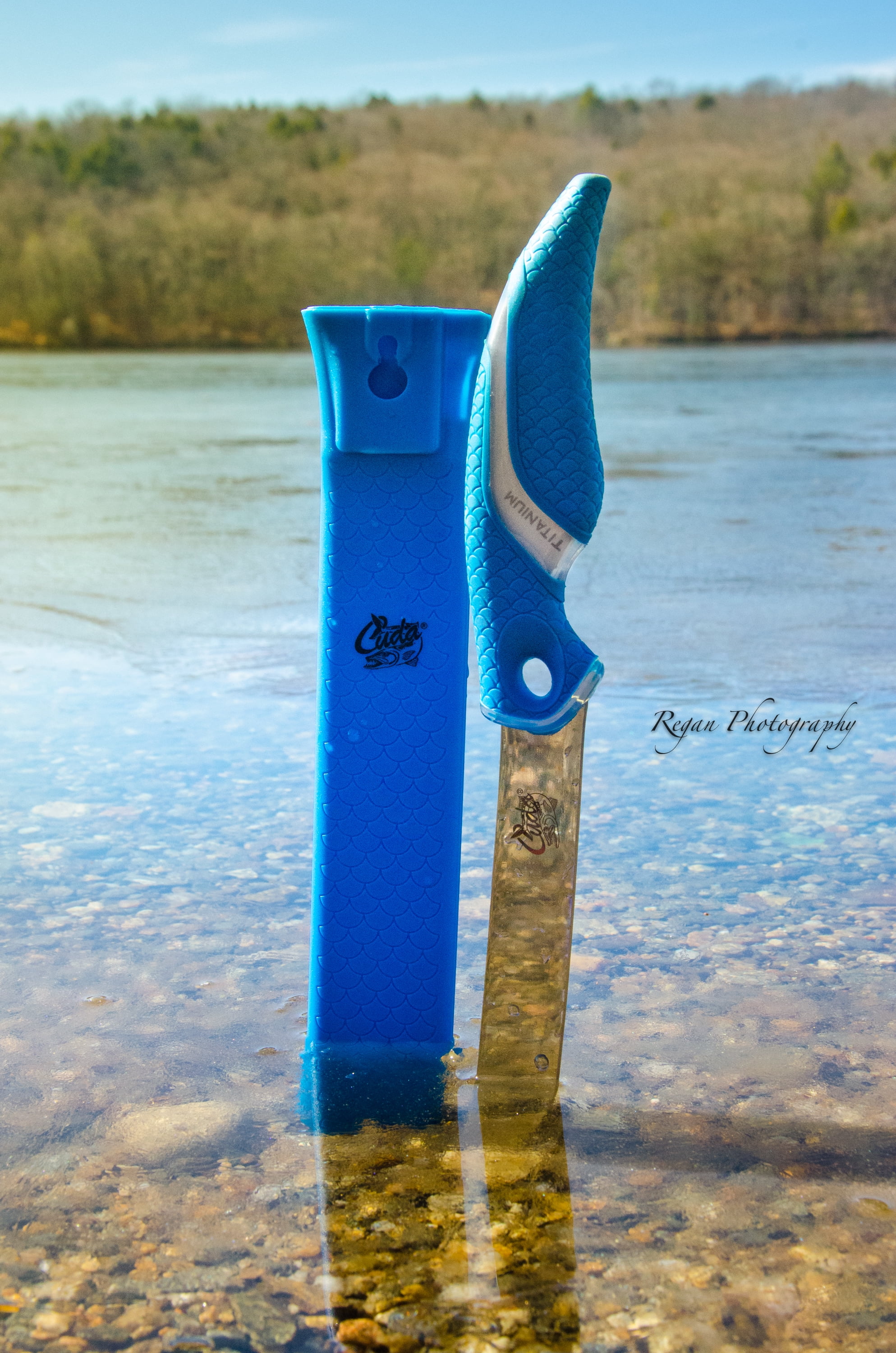 Cuda Titanium Bonded Wide Fish Fillet Knife, 7