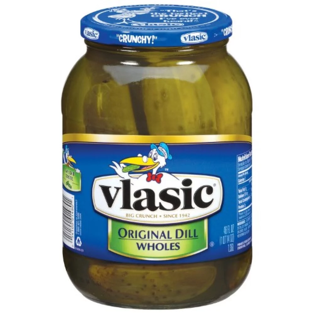 Vlasic Original Dill Whole Pickles, Keto Friendly (Pack of 2)
