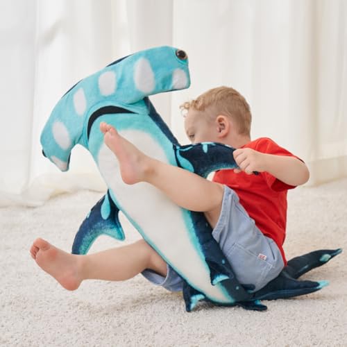 40 inch Hammerhead Shark Stuffed Animal - Giant Shark Plush Toy