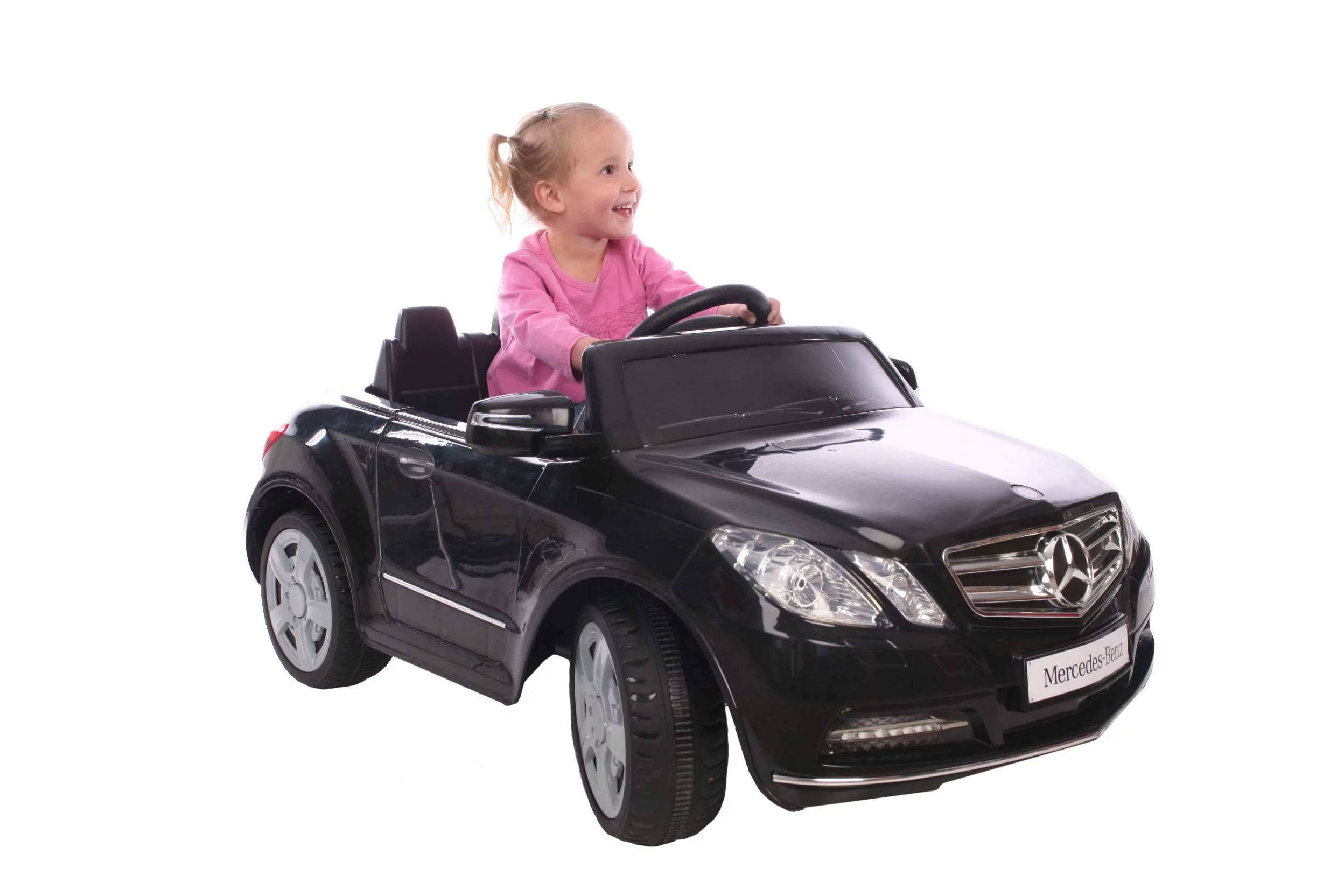 One-Seater Mercedes Benz E550 6-Volt Battery-Operated Ride-On