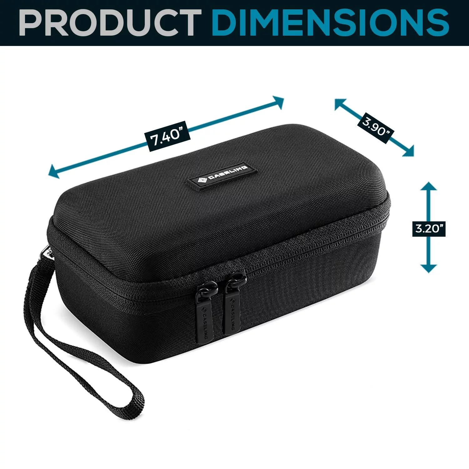 Caseling Hard Case fits Fluke 117/115 / 101 Digital Multimeter Compact.