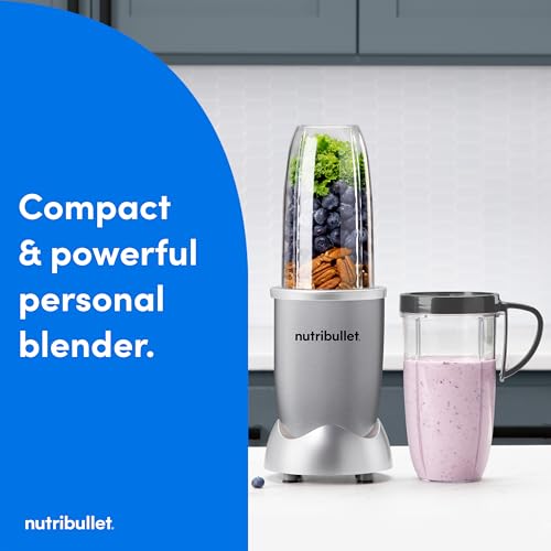 NutriBullet NB9-1301B Pro 13 Pcs Cobalt Blue, 900W Food Blender