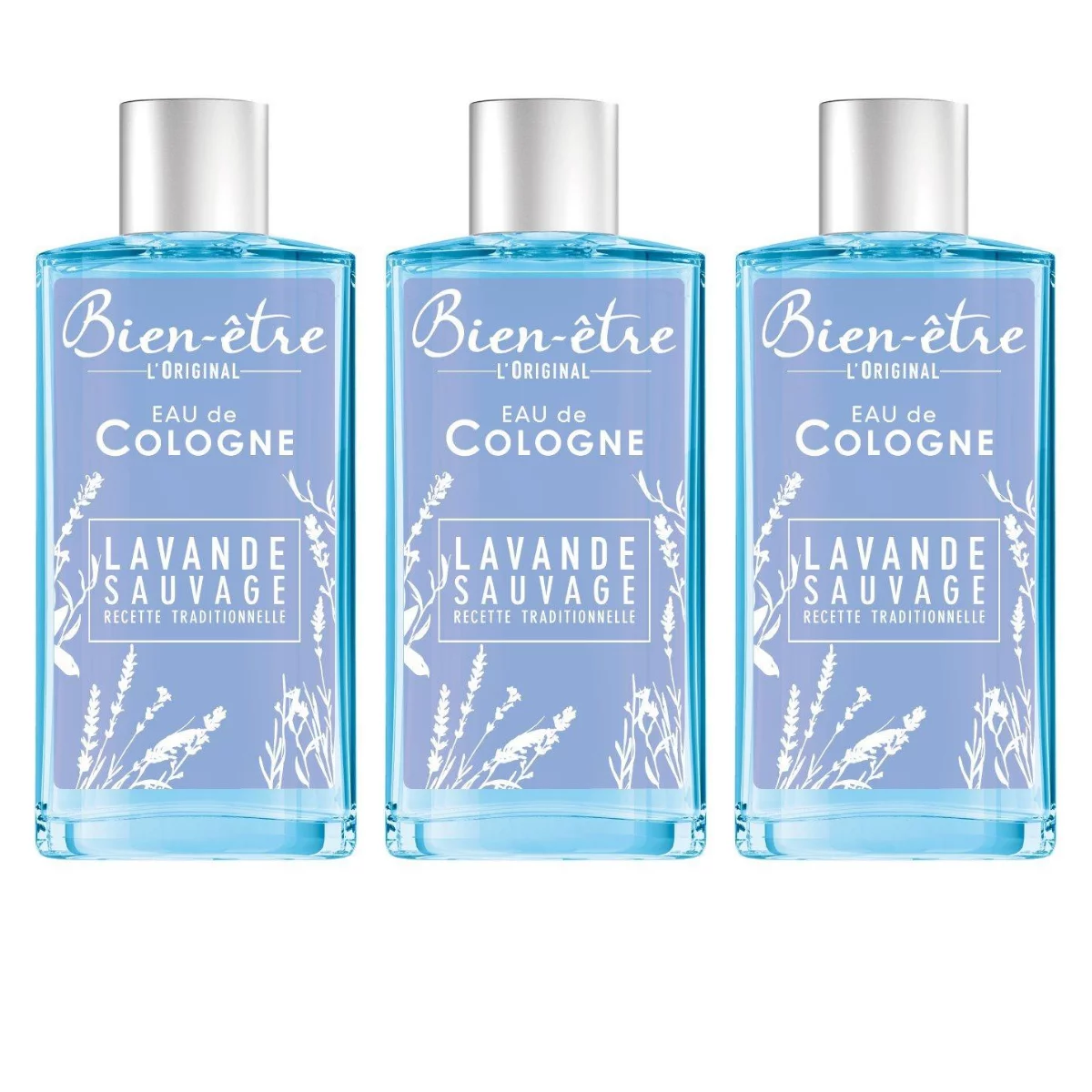 BIEN-ETRE Eau De Lavande Sauvage 250ml (Pack of 3)