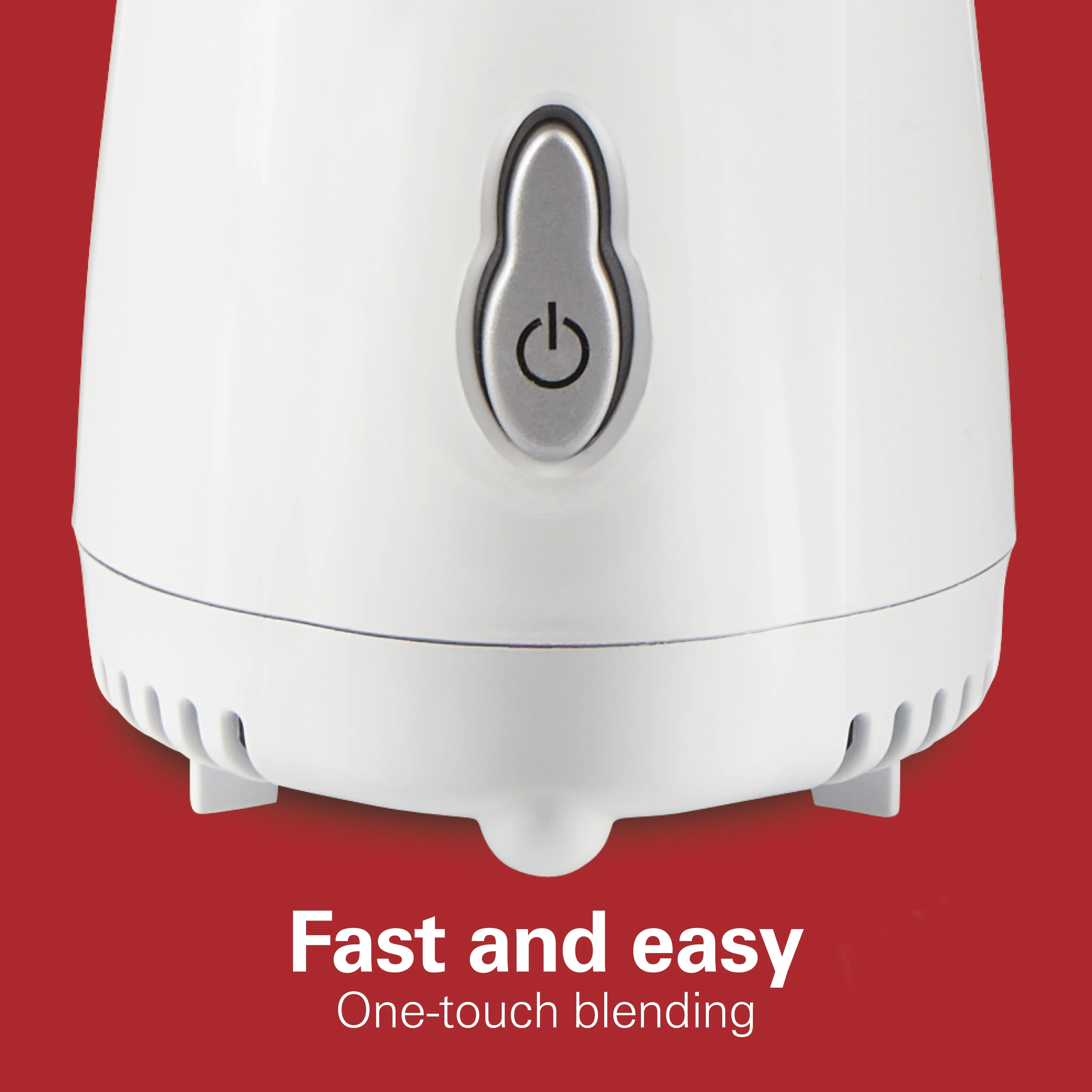 Hamilton Beach Smoothie Blender with 2 Travel Jars and 2 Lids, White 51102V