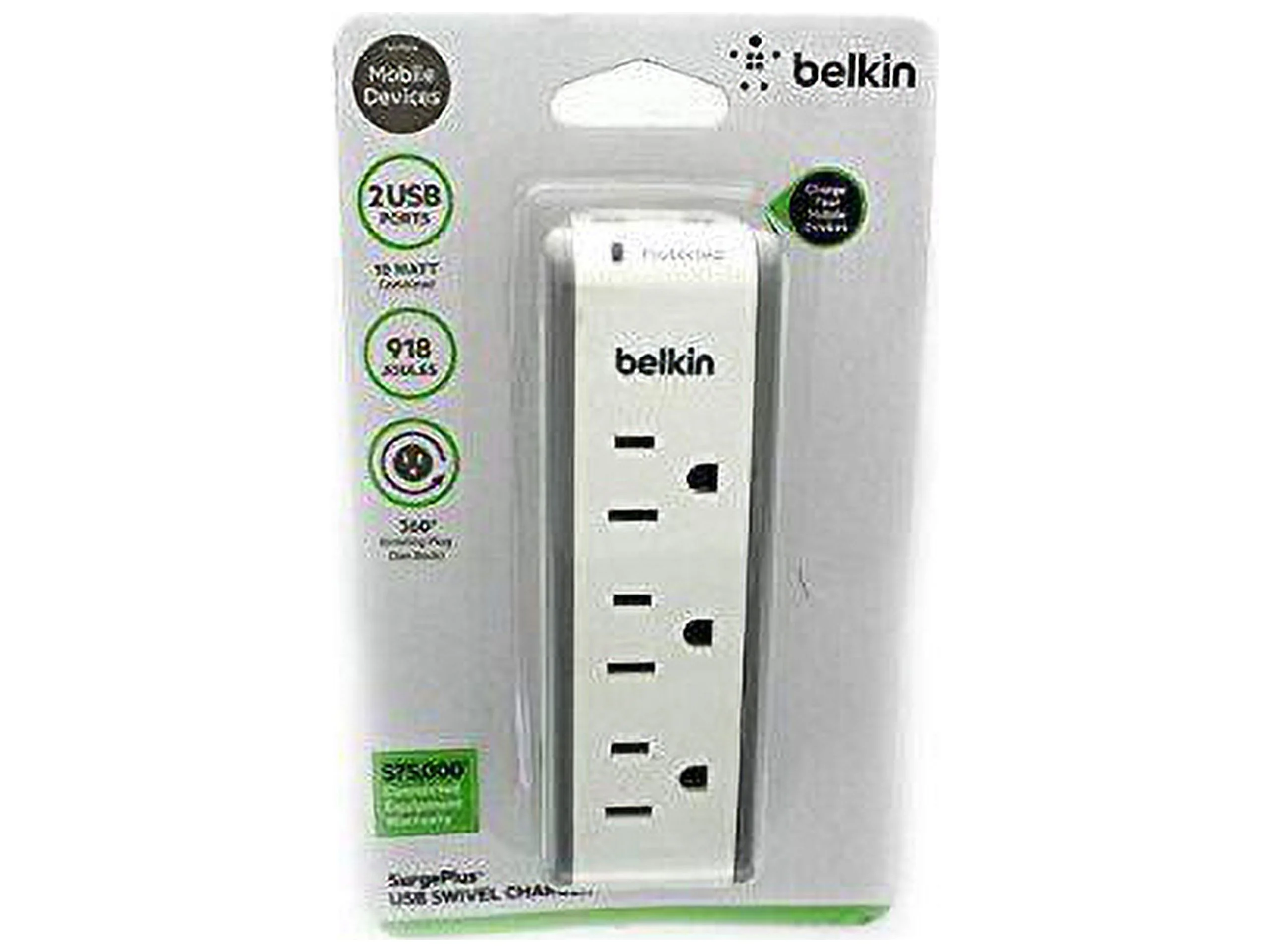 Belkin SurgePlus Usb Swivel Charger