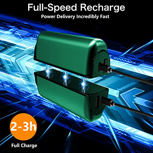 Hand Warmers Rechargeable 2 Pack,10000mAh Split-Magnetic Electric AI Handwarmer Power Bank,3 Levels, Camping,Hunting in Winter