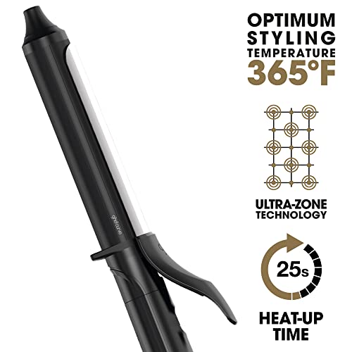 ghd Curve® Professional Hair Curling Irons & Wands | Soft Waves, Classic and Tight Curls | 0.5 –1.5 Inch Barrels’ | 365ºF Styling Temp Preventing Heat Damage + Auto Sleep Mode