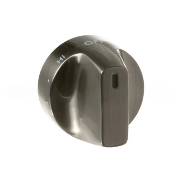 GE APPLIANCE WB03X31890 BRUSHED BLACK SS SINGLE ELEMENT KNOB - GENUINE OEM PART