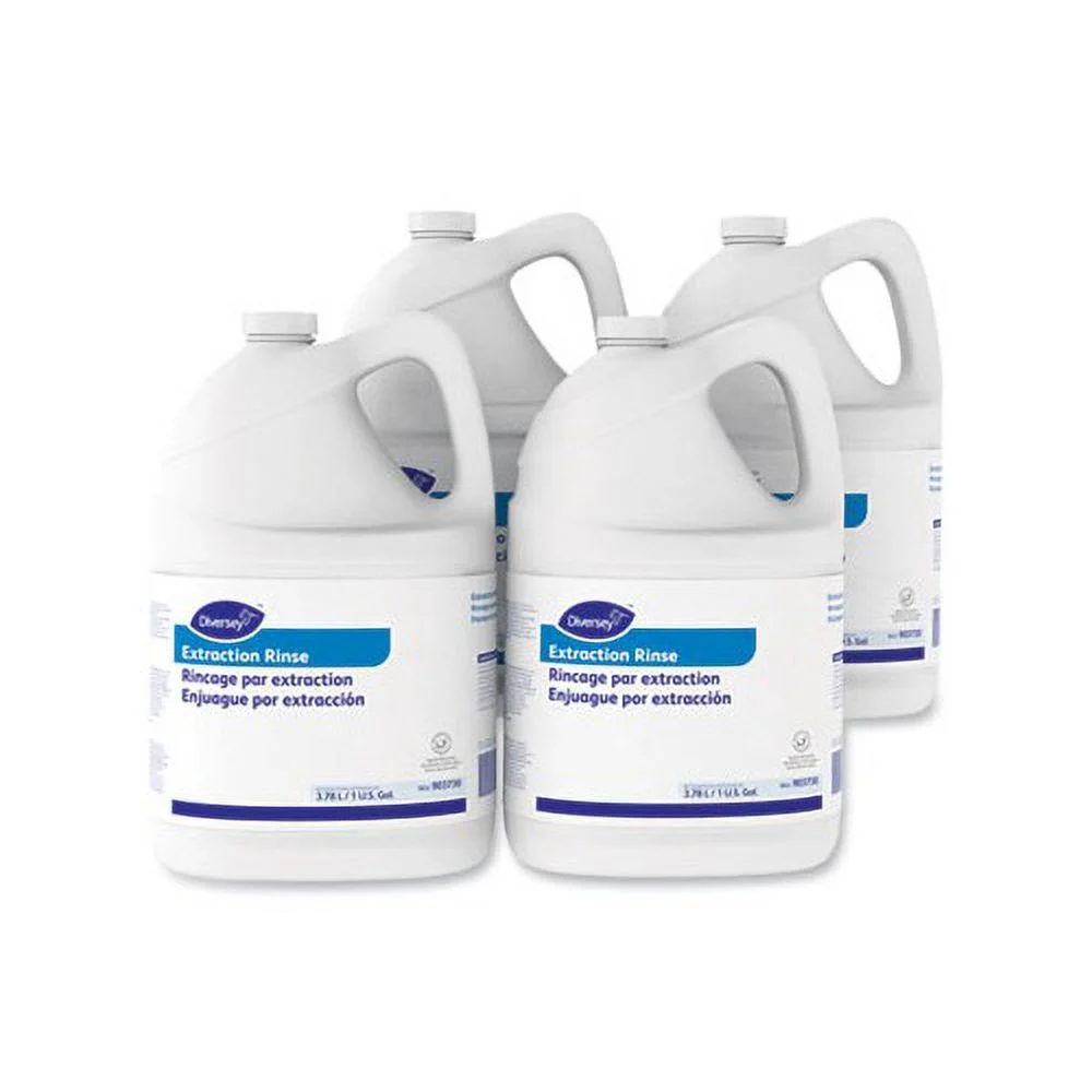 Carpet Extraction Rinse Floral Scent, 1 gal Bottle, 4/Carton