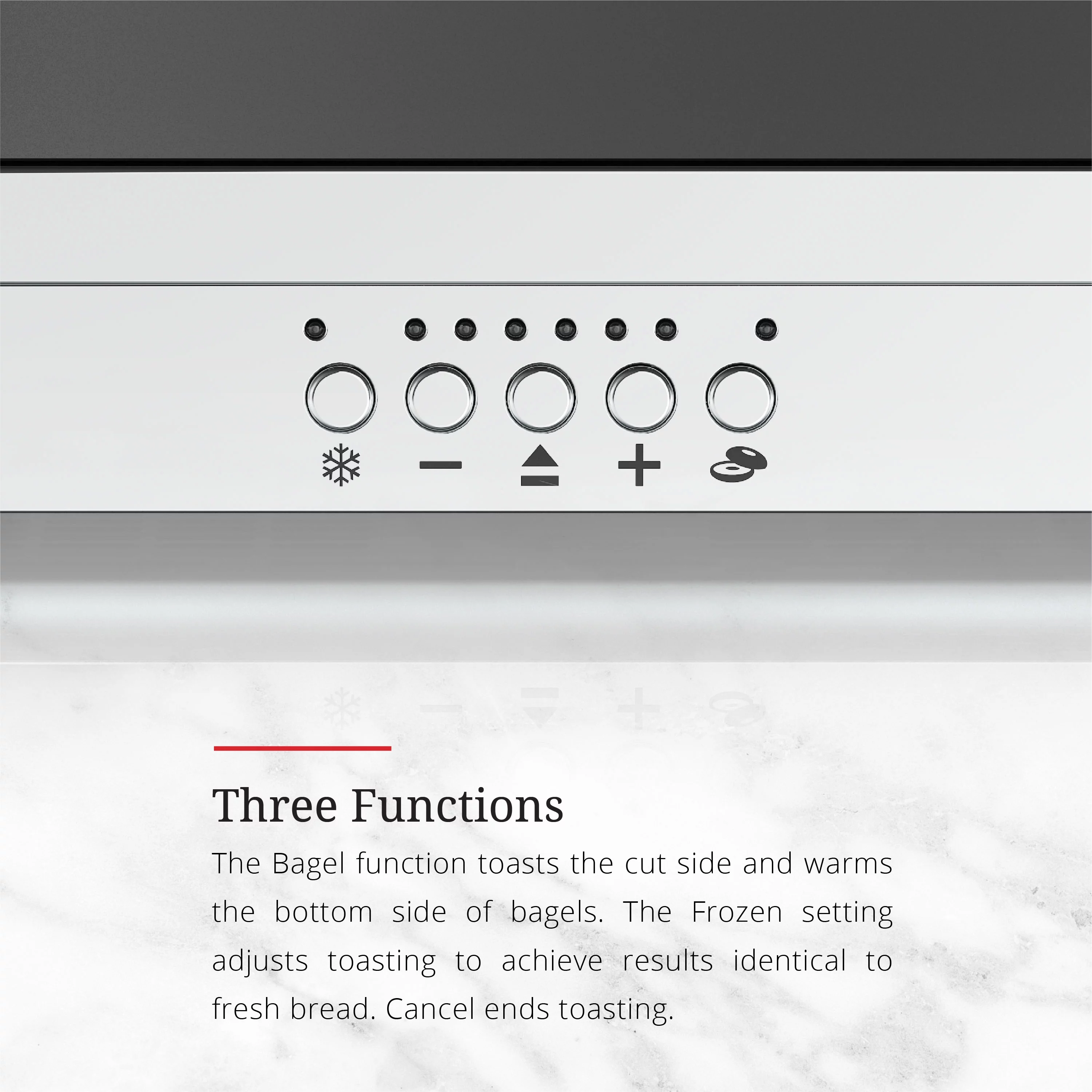 Russell Hobbs 2-Slice Glass Accent Long Toaster, Black & Silver, TRL9300BKR