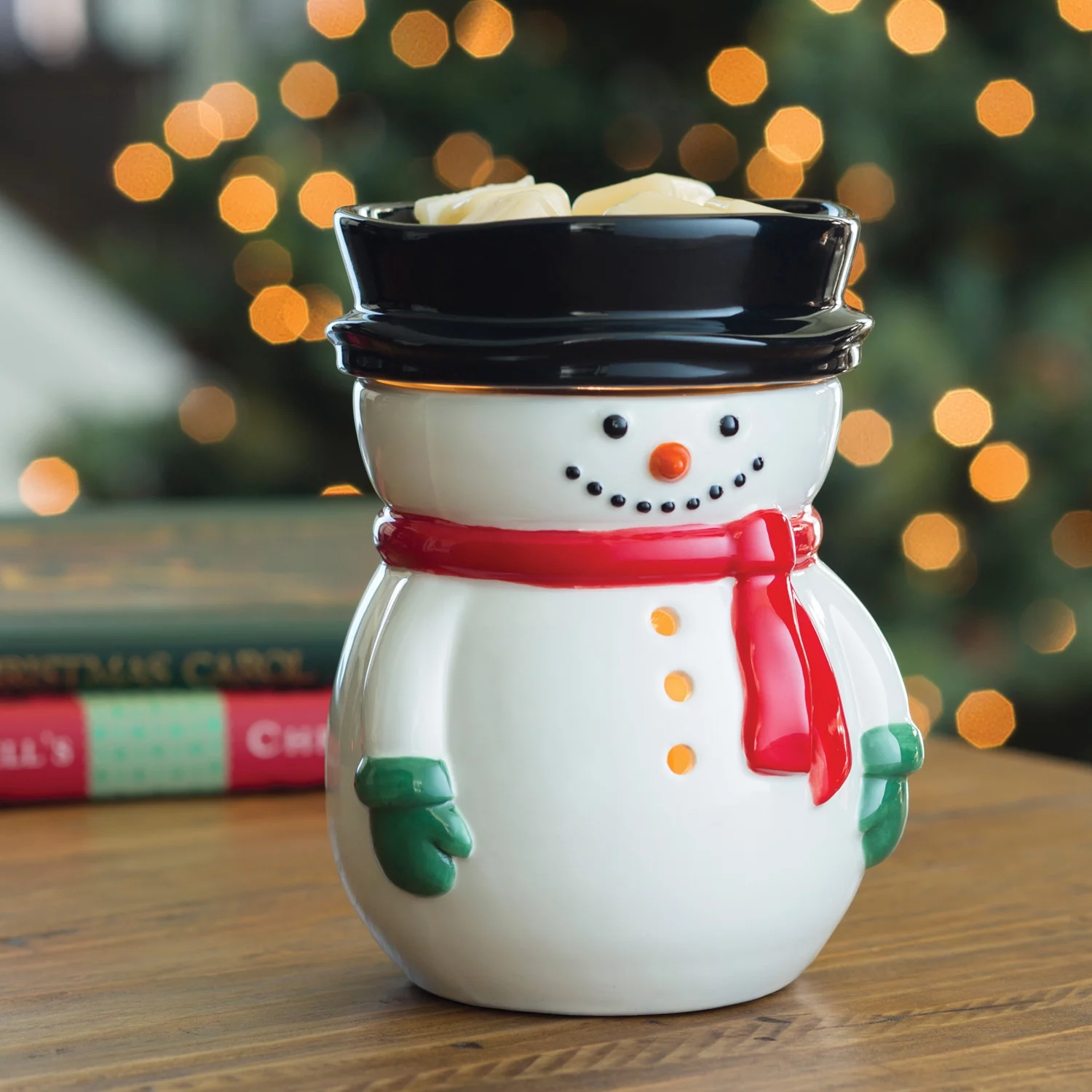 Frosty Winter Holiday Illumination Fragrance Warmer by Candle Warmers Etc.