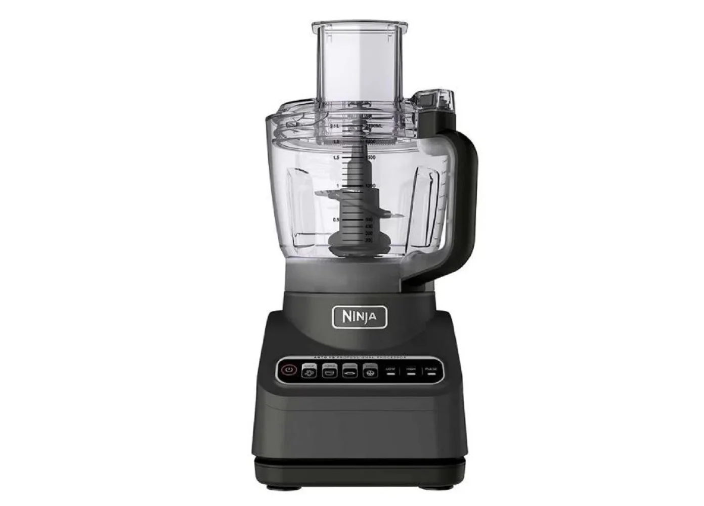 Open Box Ninja Professional Plus Food Processor Auto-iQ 9-Cup Capacity Silver FP601CO