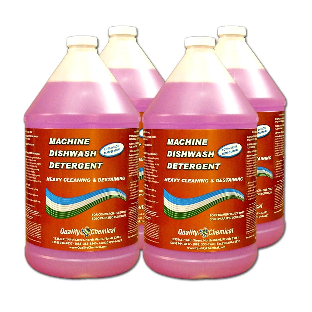 Commercial Industrial Grade Machine Dishwash Detergent - 4 gallon case