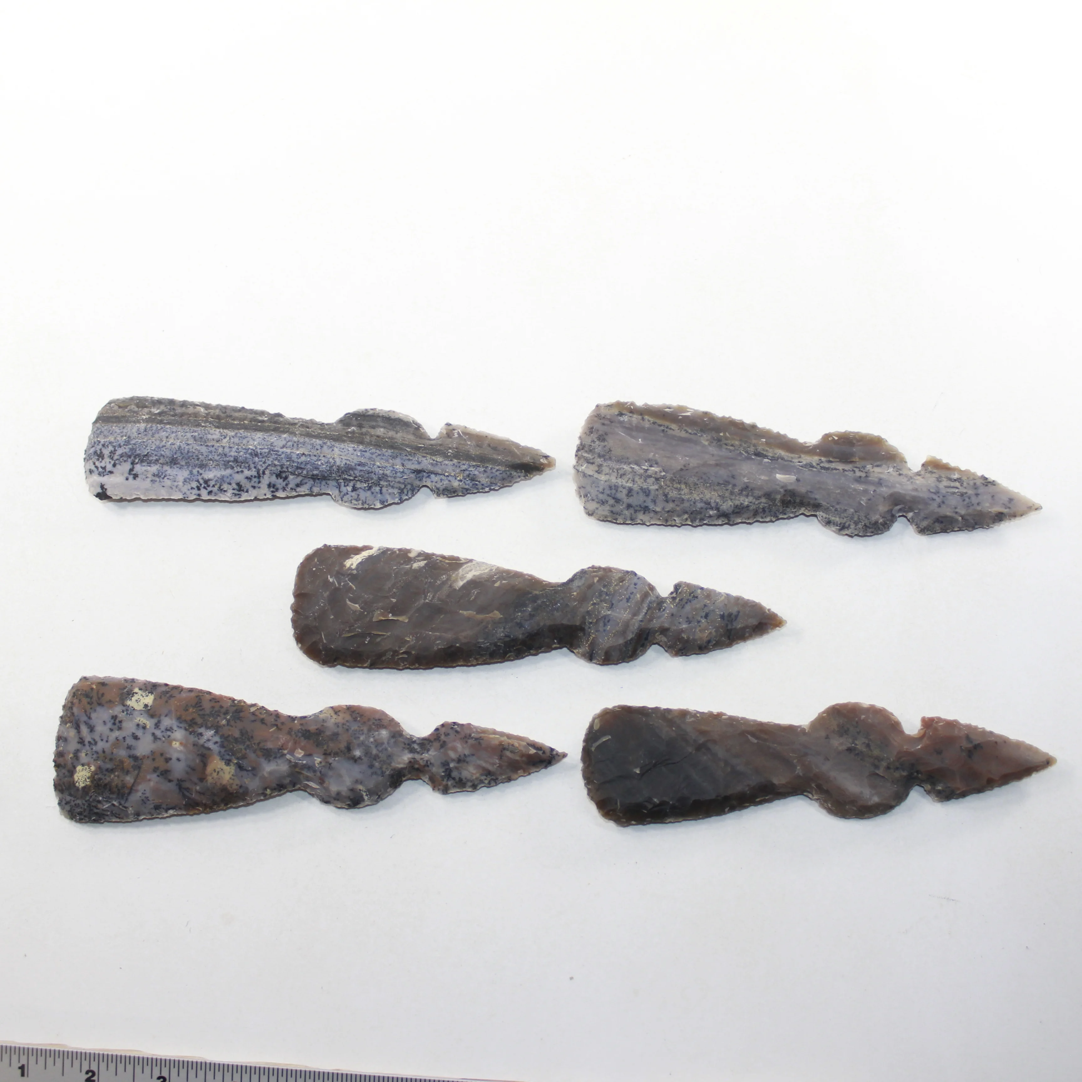 5 Stone Ornamental Tomahawk Heads #3324 Ax Axe Hatchet