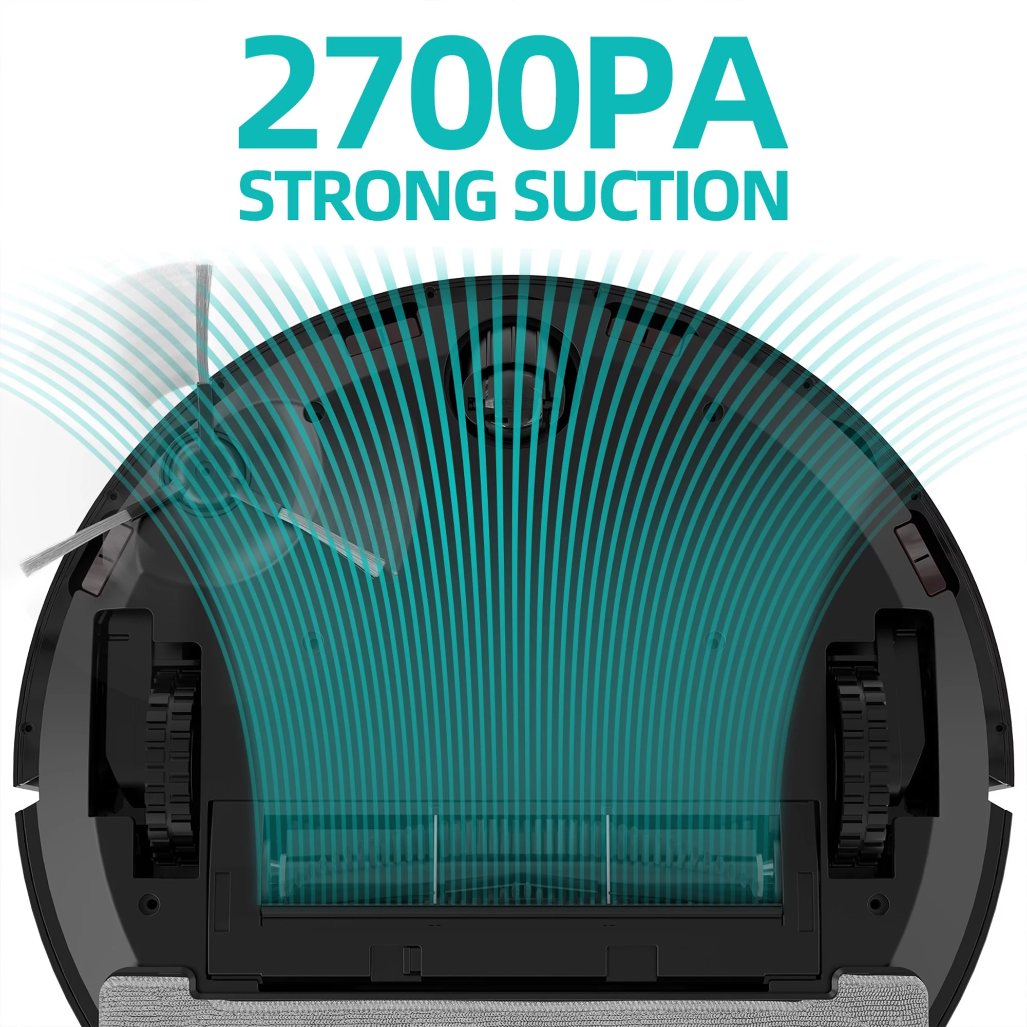 VIOMI S9 Smart Robot Vacuum Cleaner w/ Auto Self Emptying & Alexa, Black