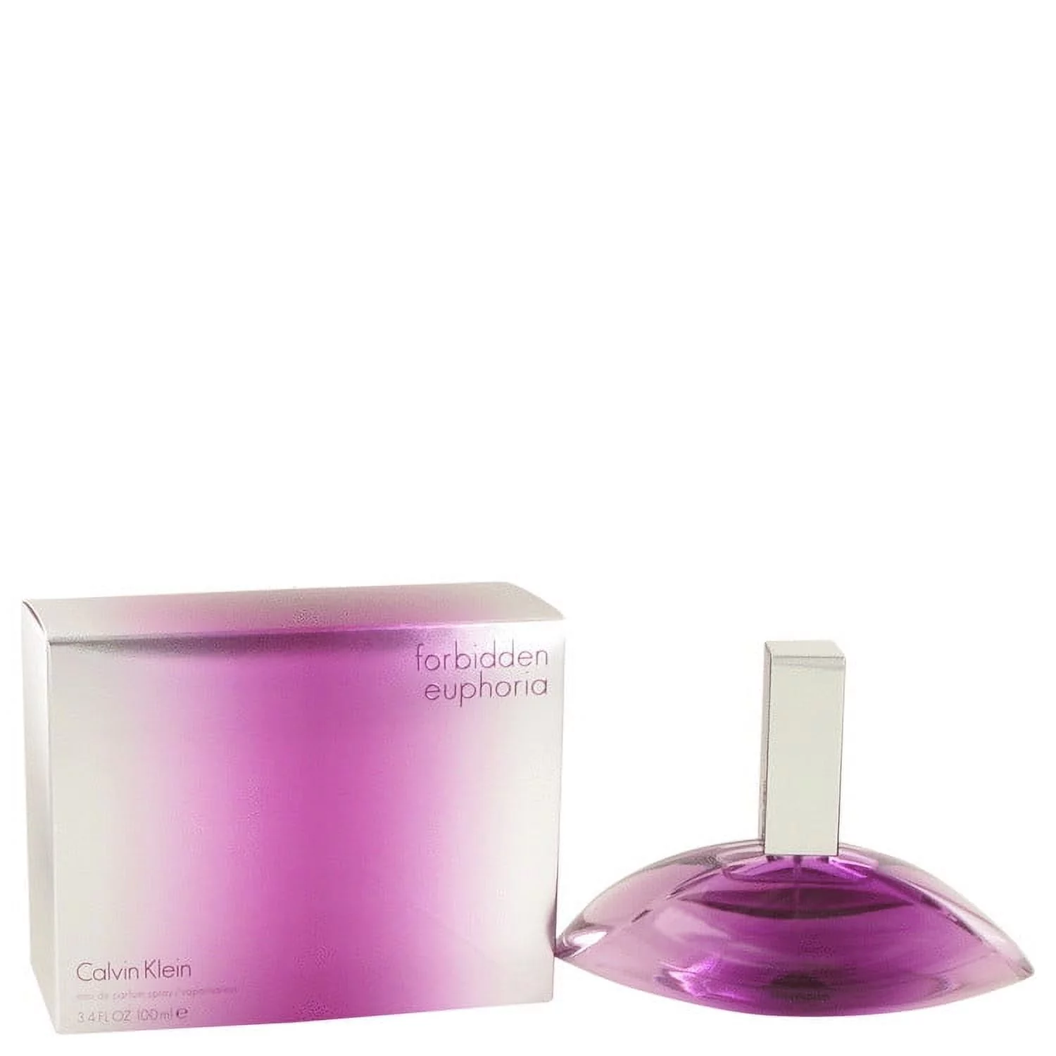 Forbidden Euphoria by Calvin Klein Eau De Parfum Spray 3.4 oz for Female