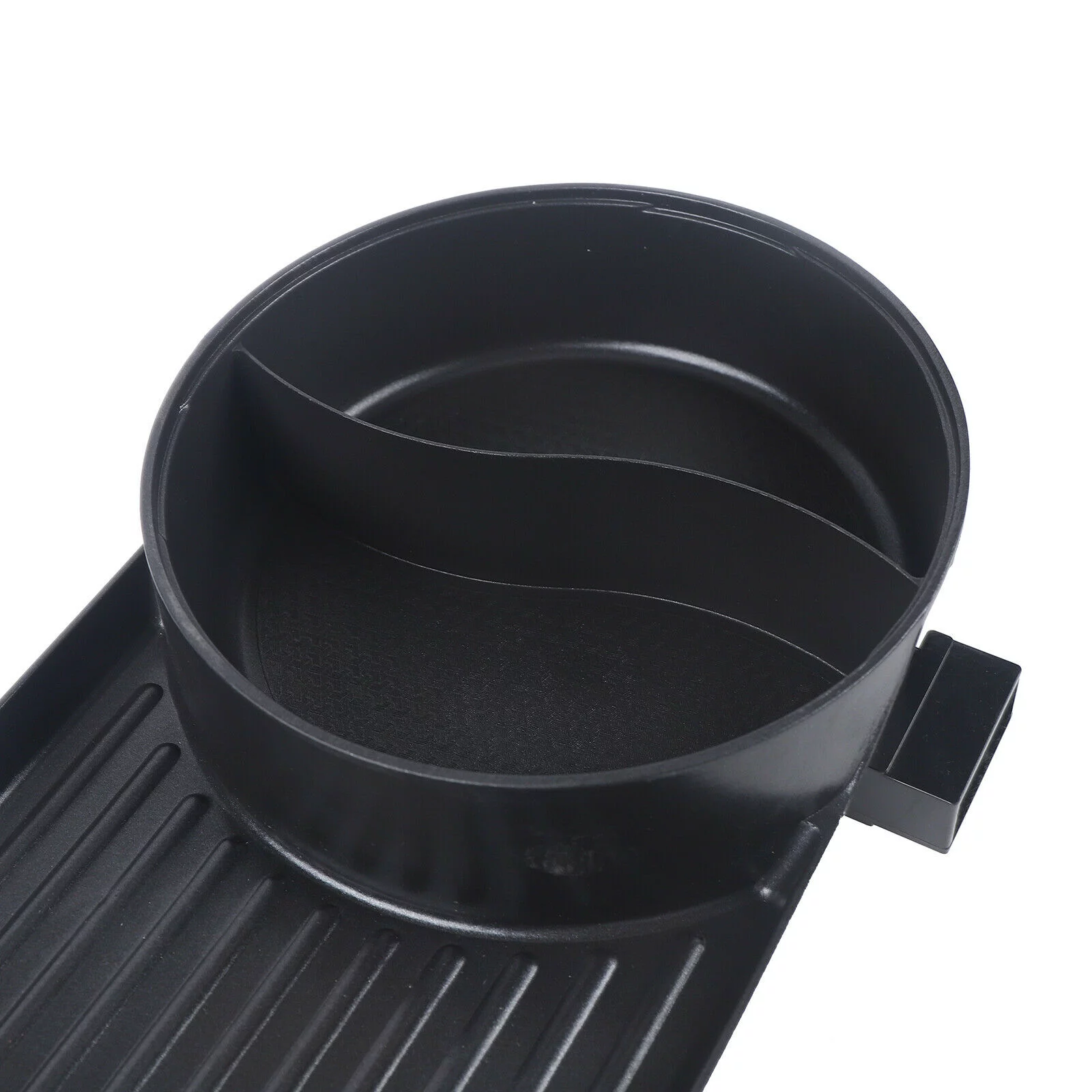 2 in 1 Electric Hot Pot Barbecue Grill Smokeless Grill BBQ Teppanyaki Shabu Pot Non-Stick Pan