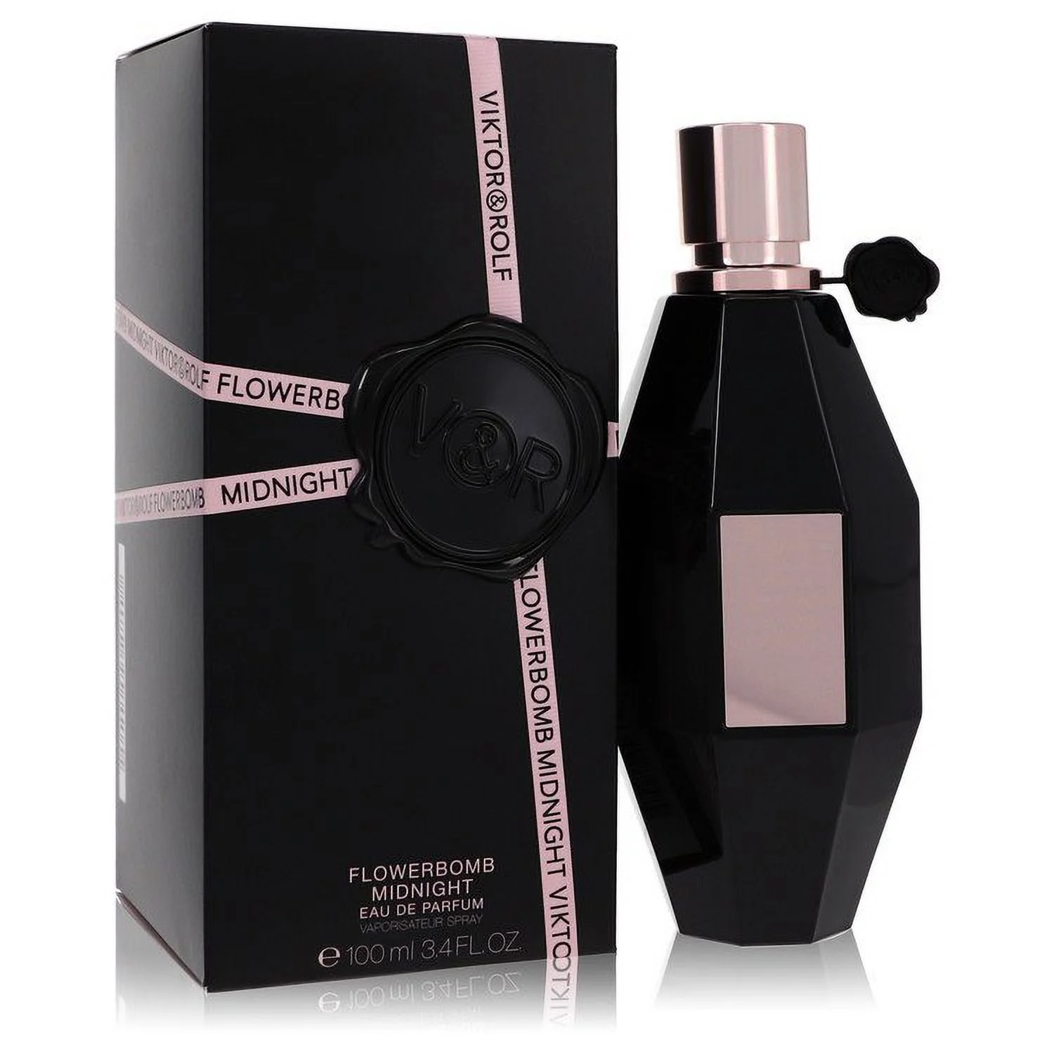 Flowerbomb Midnight by Viktor & Rolf Eau De Parfum Spray 3.4 oz for Women