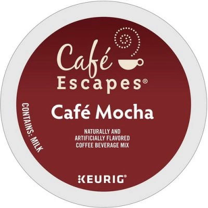 Keurig Cafe Escapes Mocha K-Cups, 24/Box (6803)