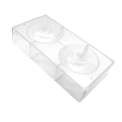 Goldbaking Ball Chocolate Mold Ball Polycarbonate Mould Chocolate Mold Hot Chocolate Bomb (Middle 2inch)