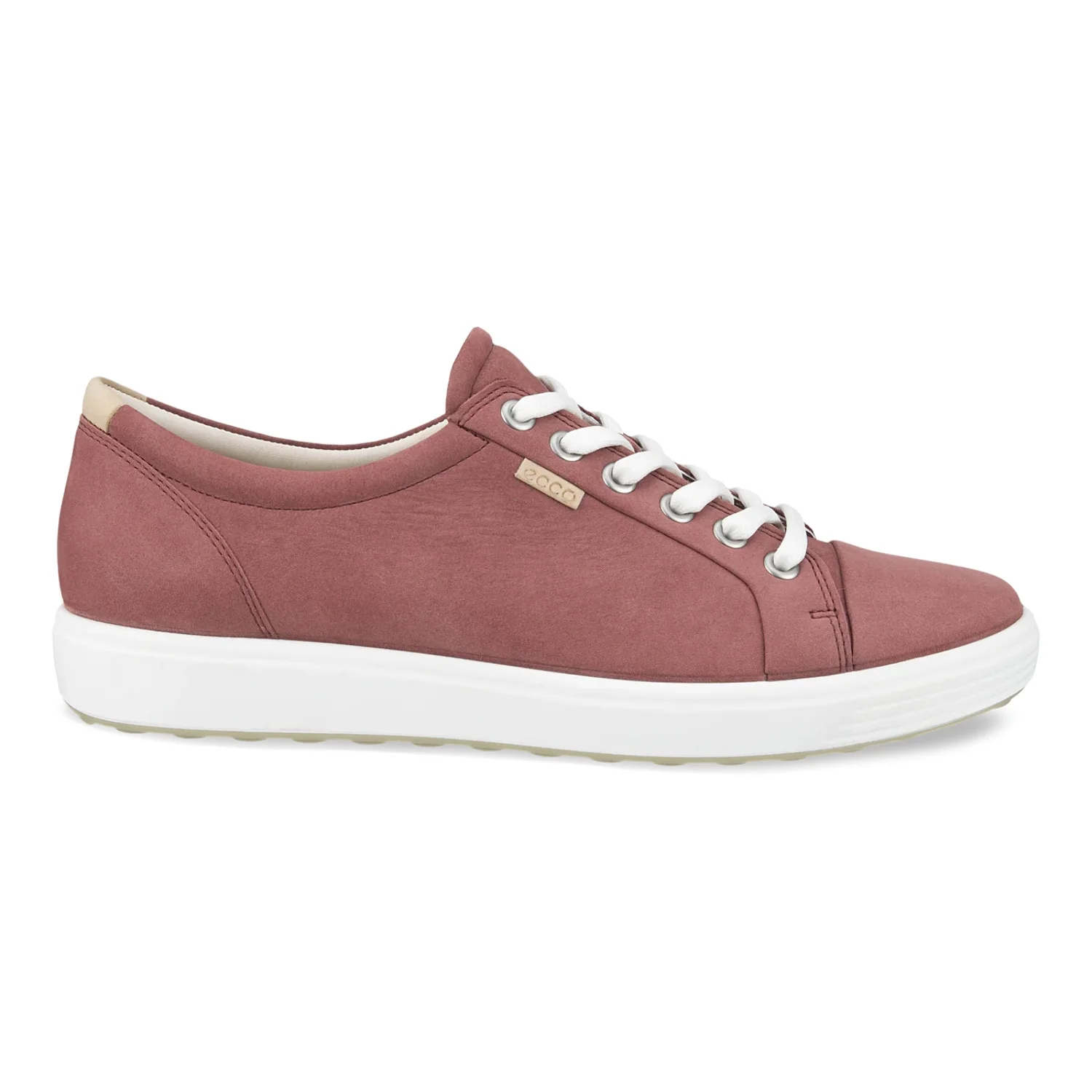 Ecco Women's Soft 7 Sneaker in Petal Trim