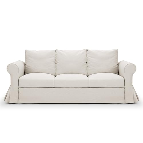 Classic 3 Seater Couches for Living Room, 89