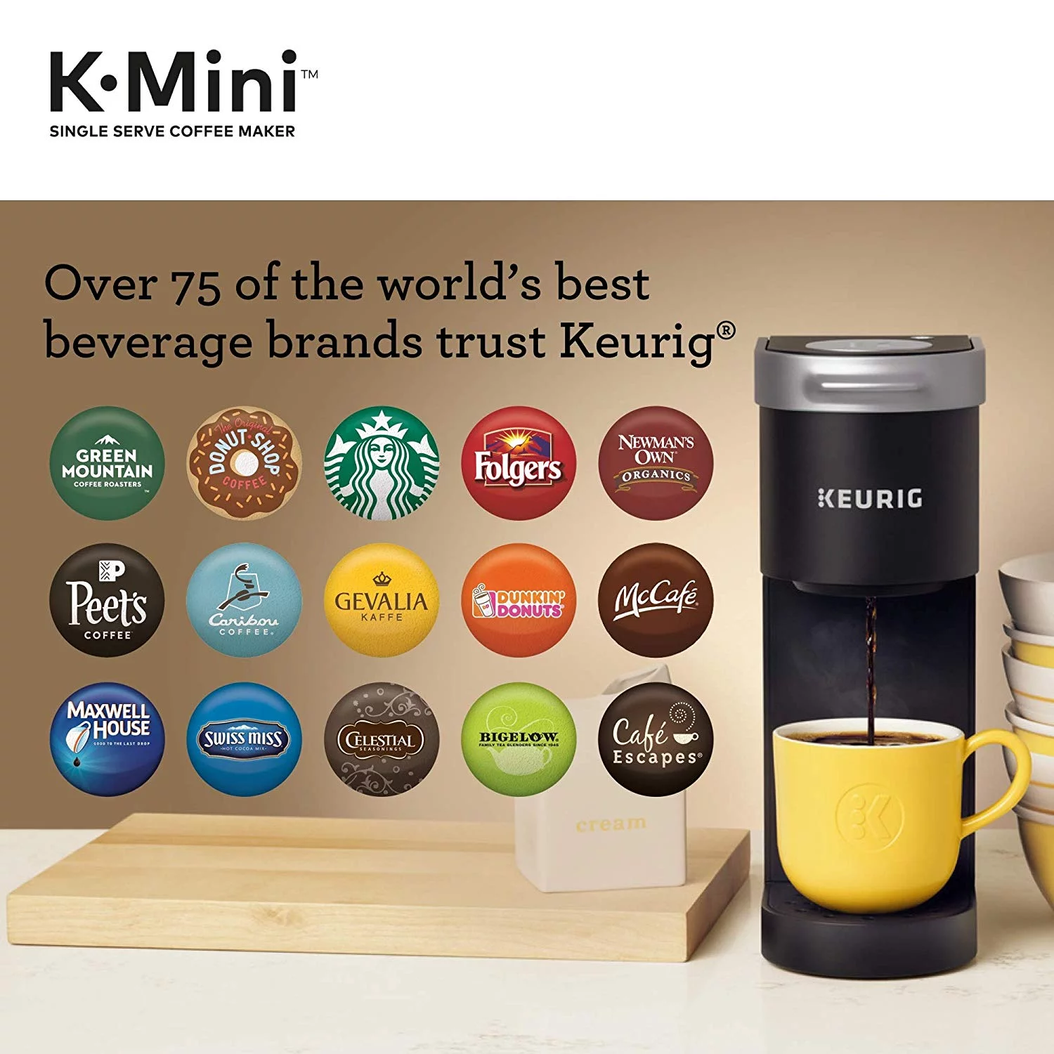 Keurig K-Mini Single-Serve Coffee Maker (Black)