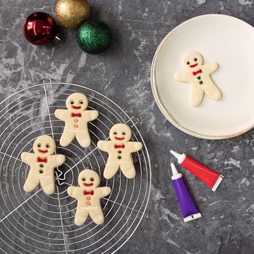 Happy Gingerbread Man cookie cutter, 1 piece - Bakerlogy