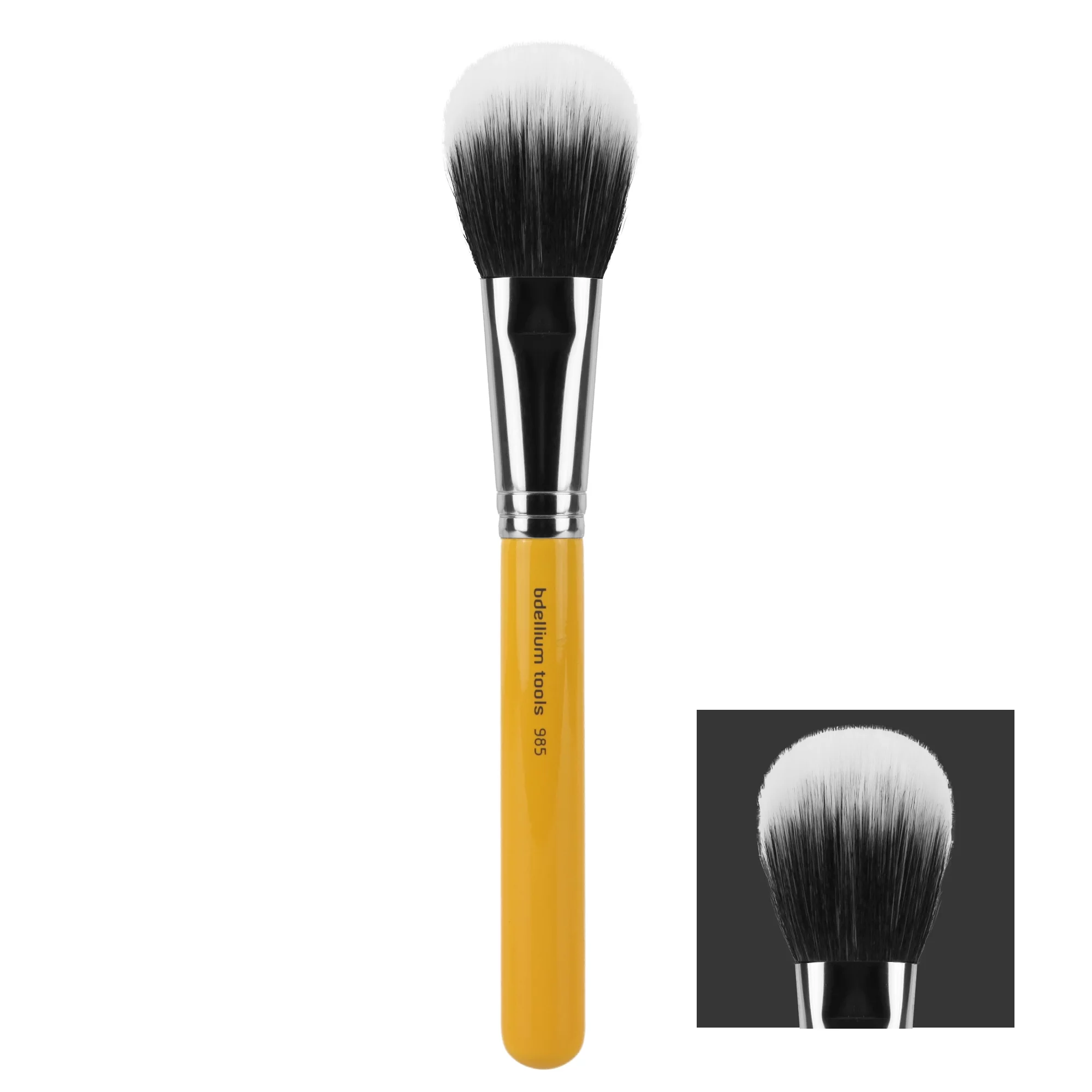 Bdellium Tools Professional Makeup Brush Studio Line - Duet Fiber Powder 985