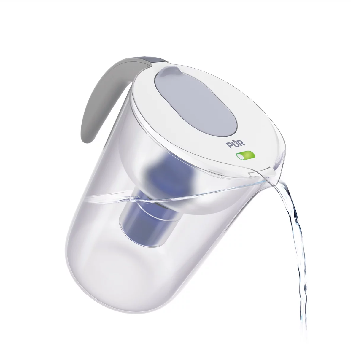 PUR 10 Cup Water Pitcher Filtration System, W 10.2