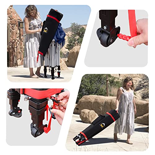 CROWN SHADES 10x10 Pop Up Canopy - Beach Tent with One Push Setup - Easy Outdoor Sun Shade for Events, Parties, Camping - Gazebo with STO-N-Go Cover Bag, Silver Coated Top, White