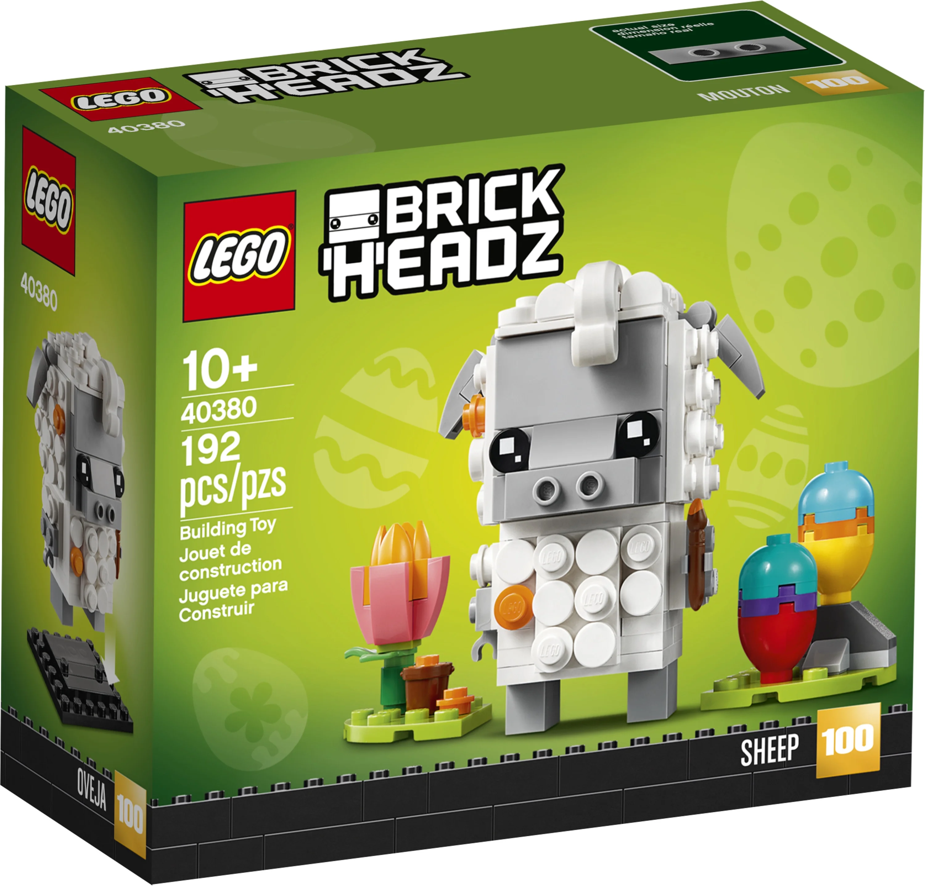 LEGO BrickHeadz Easter Sheep 40380 Building Toy (192 Pieces)