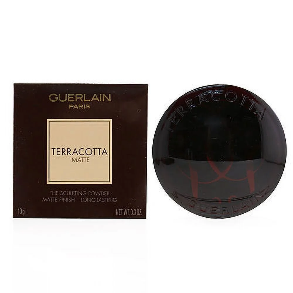 Guerlain Terracotta Matte Sculpting Powder - Medium, 10g/0.3oz, Sculpt and Define with a Velvety, Natural Finish
