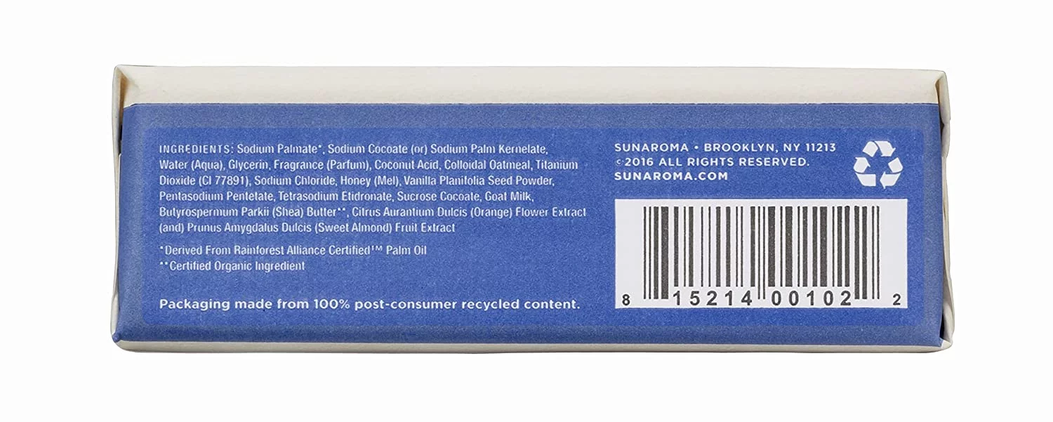 Sunaroma Conditioning Goat's Milk Soap 8 oz (Pack of 3)