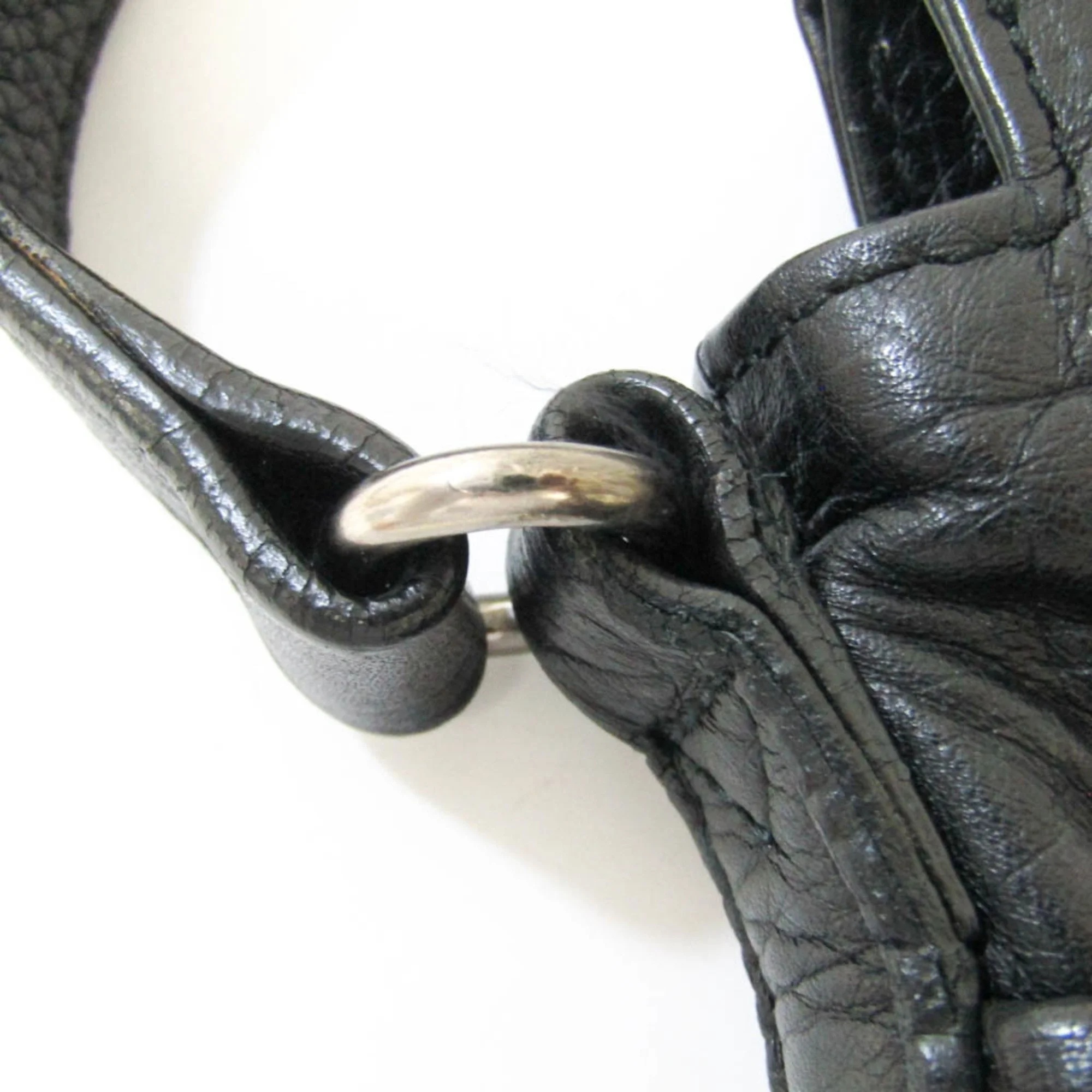 Pre-Owned Burberry Women's Leather Shoulder Bag Black (Good)